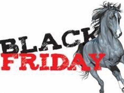 Black Friday voor paarden